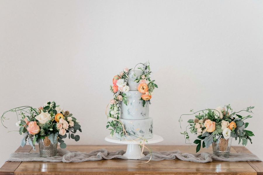 Timeless & Romantic Peach Wedding Ideas via TheELD.com