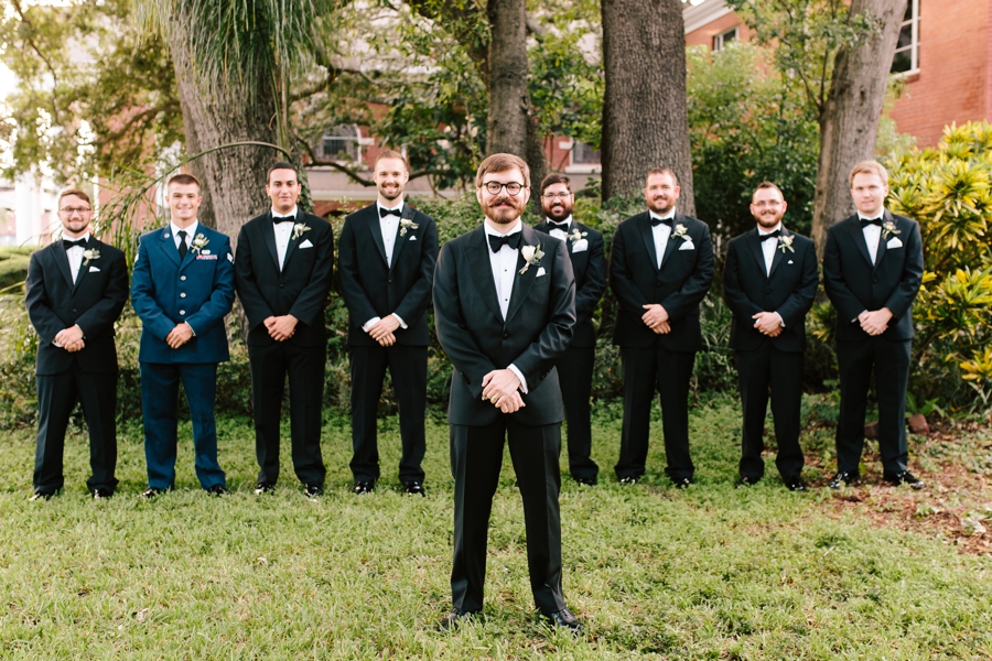 A Romantic Blush & Blue Tampa Wedding via TheELD.com