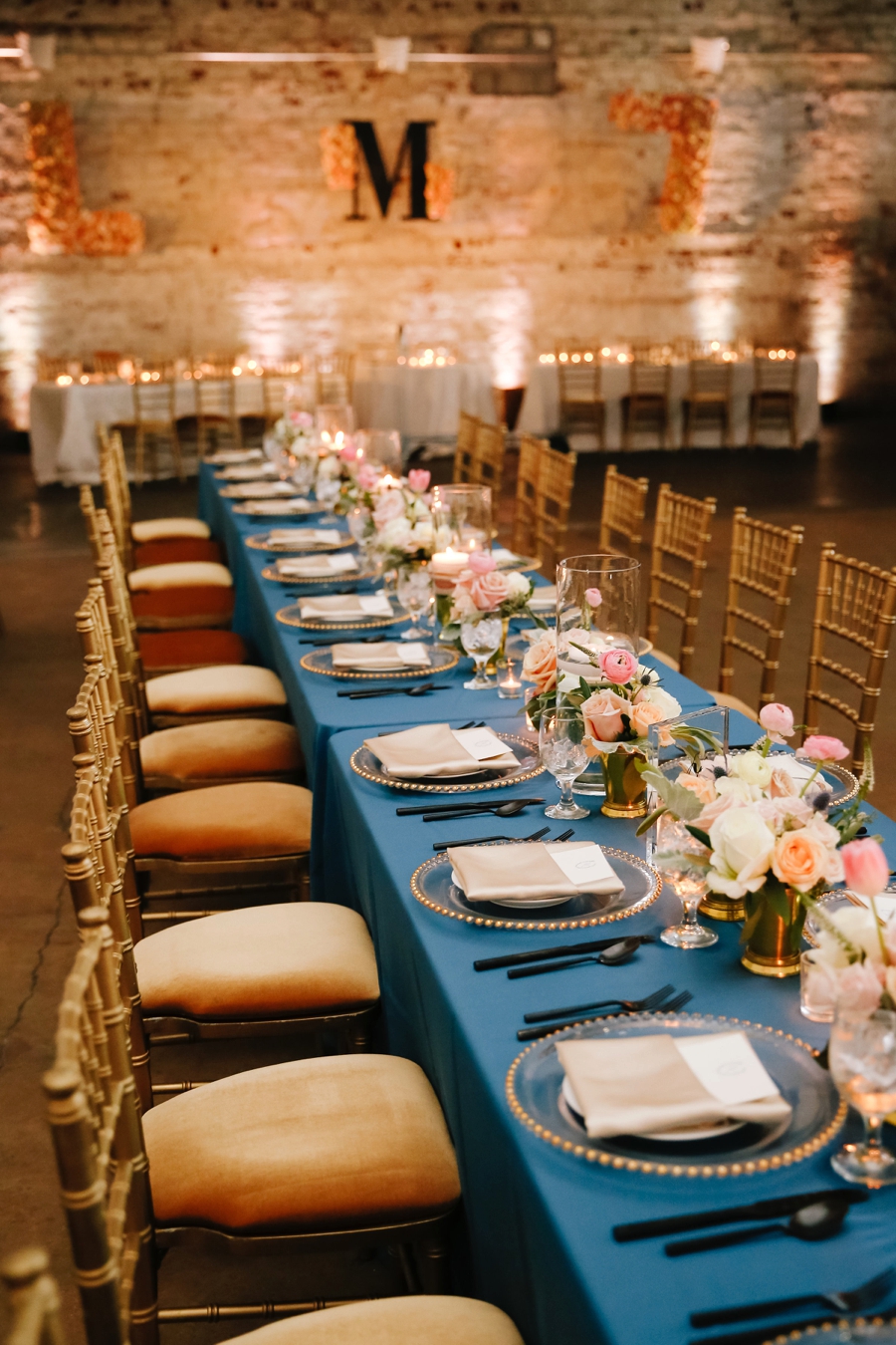 A Romantic Blush & Blue Tampa Wedding via TheELD.com