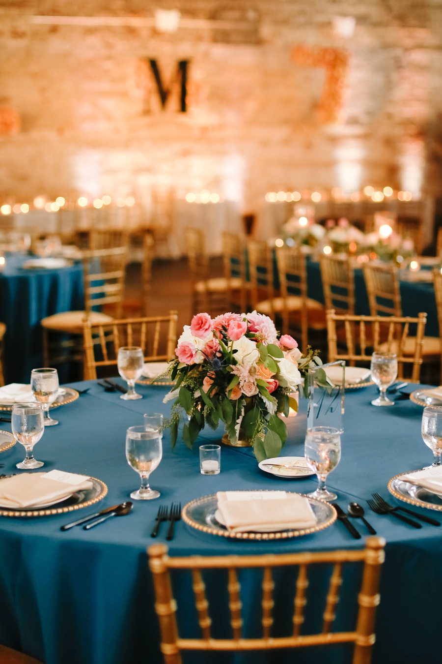 A Romantic Blush & Blue Tampa Wedding via TheELD.com