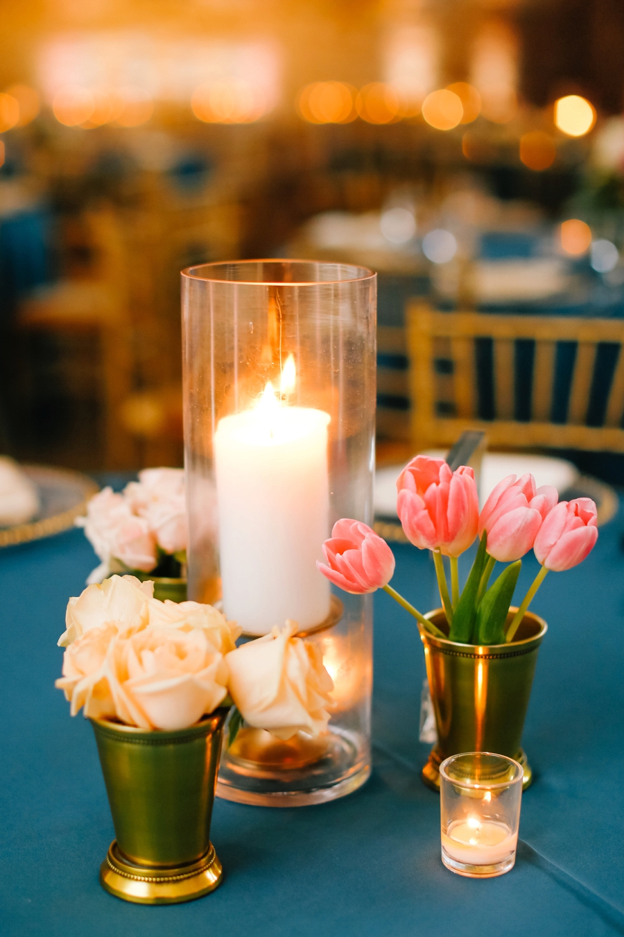 A Romantic Blush & Blue Tampa Wedding via TheELD.com