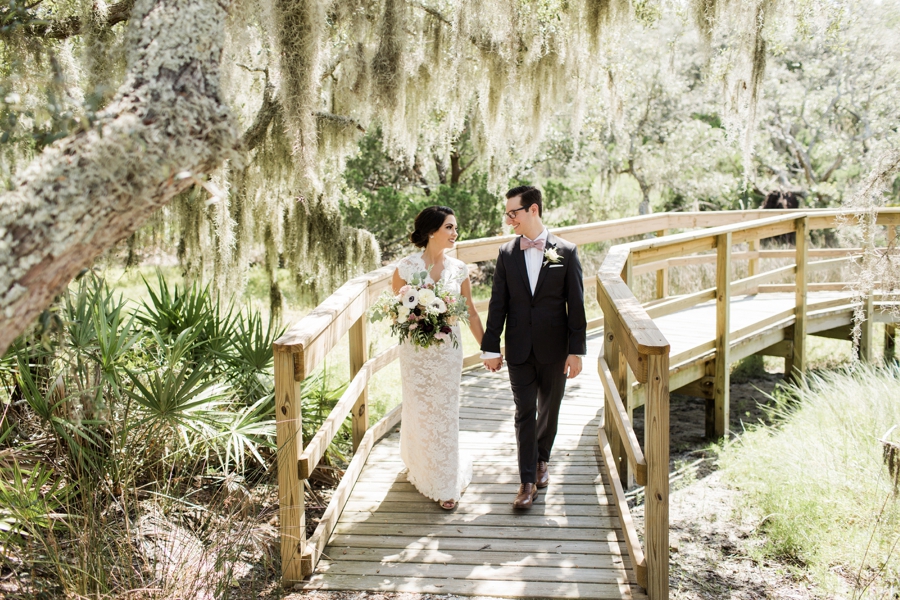 A Romantic Amelia Island Wedding via TheELD.com