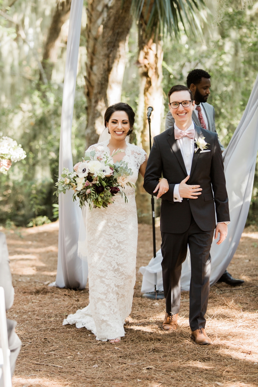 A Romantic Amelia Island Wedding via TheELD.com