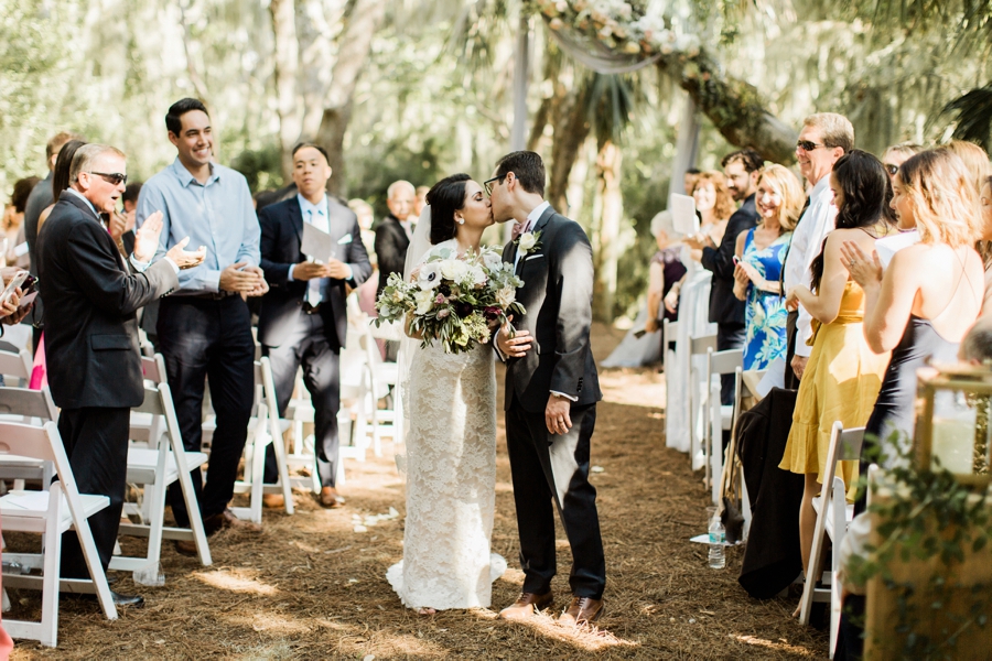 A Romantic Amelia Island Wedding via TheELD.com