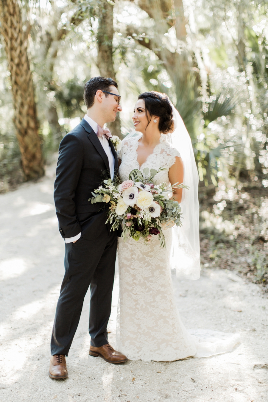 A Romantic Amelia Island Wedding via TheELD.com