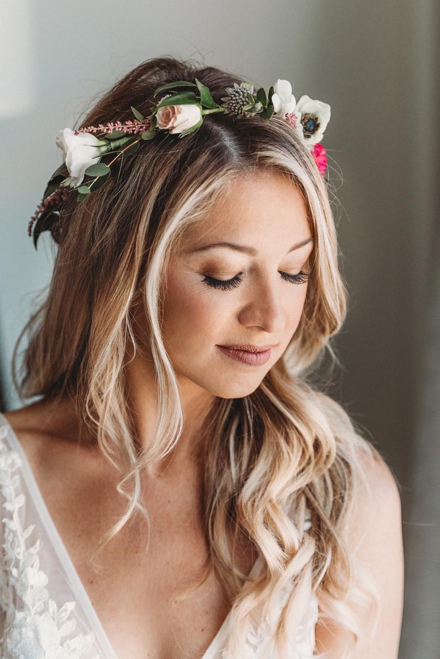 An Elegant Blush & Red Sarasota Wedding via TheELD.com