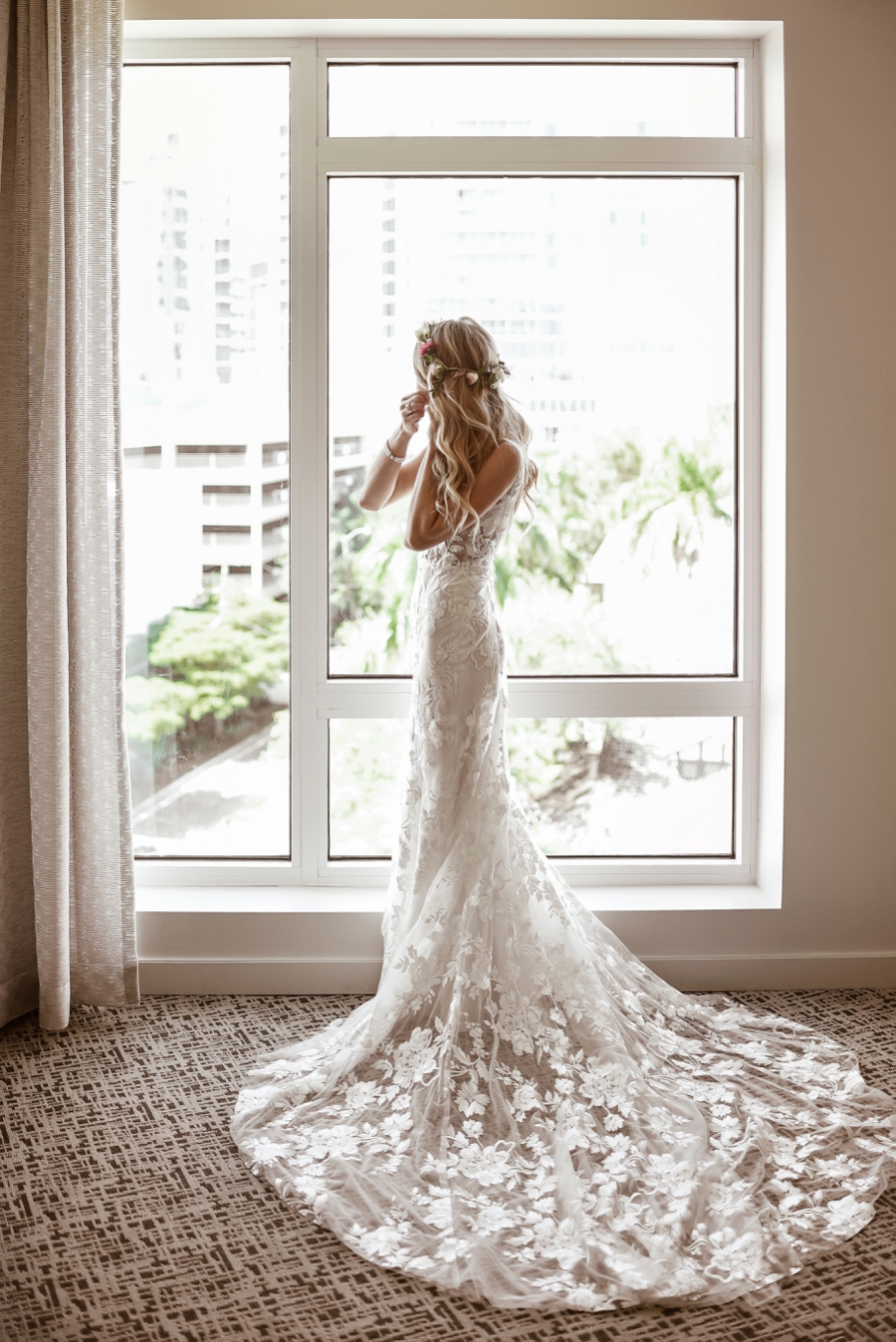 An Elegant Blush & Red Sarasota Wedding via TheELD.com