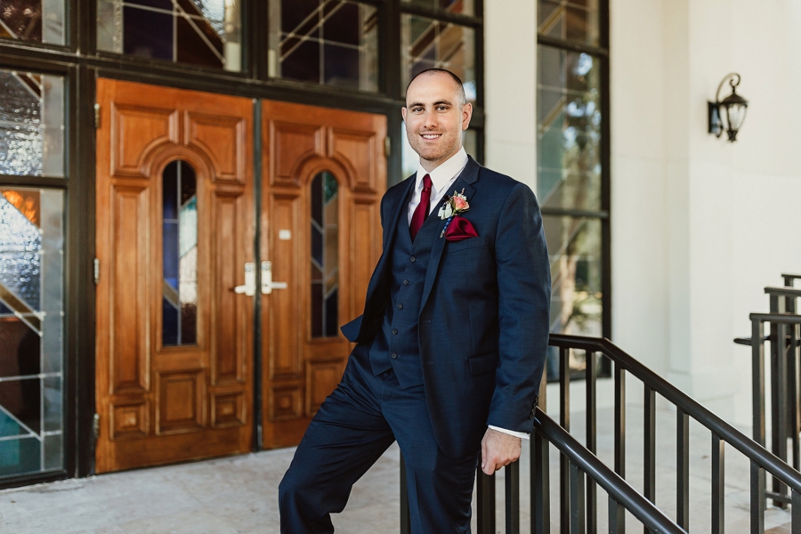 An Elegant Blush & Red Sarasota Wedding via TheELD.com