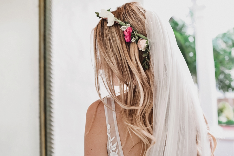 An Elegant Blush & Red Sarasota Wedding via TheELD.com