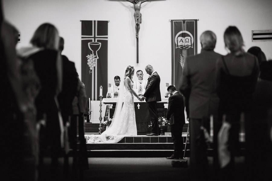 An Elegant Blush & Red Sarasota Wedding via TheELD.com