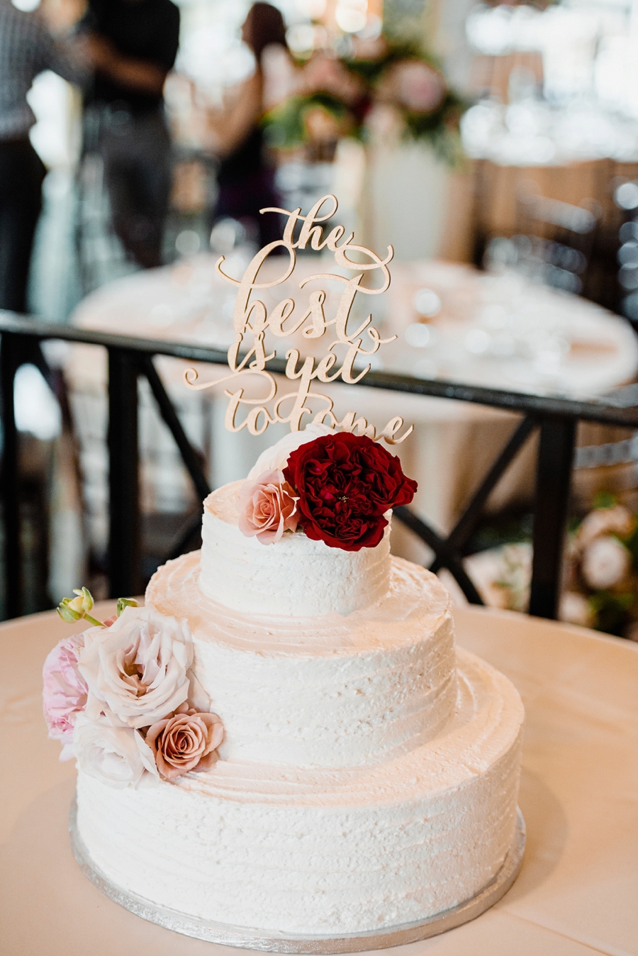 An Elegant Blush & Red Sarasota Wedding via TheELD.com