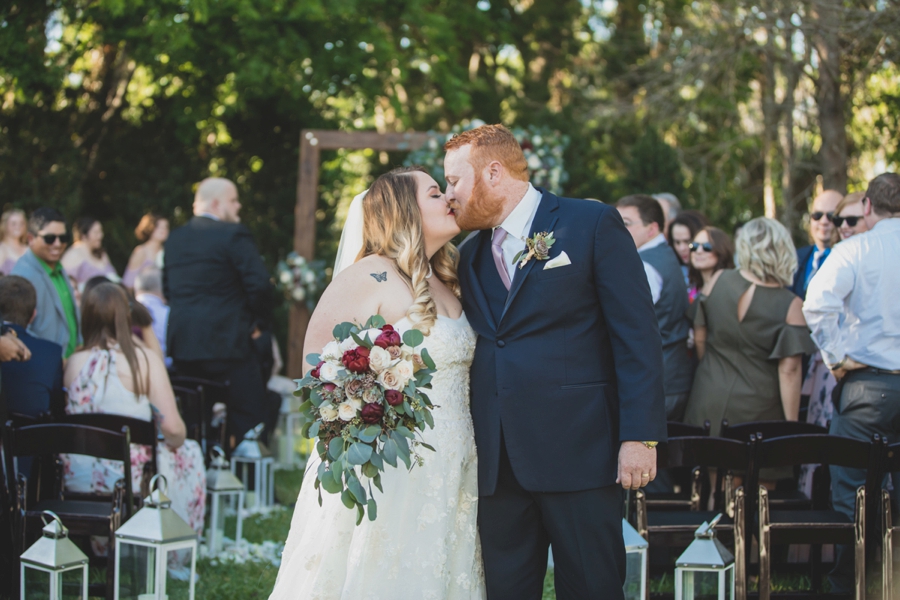 Romantic Rustic Florida Wedding at Luxmore Grande via TheELD.com