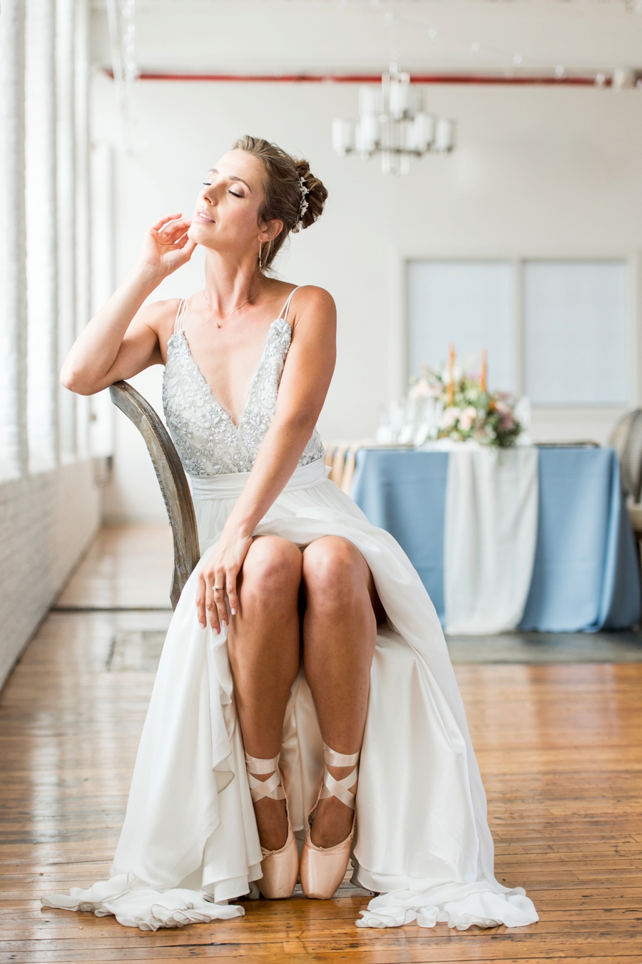 Soft & Elegant Ballet Inspired Wedding Ideas via TheELD.com