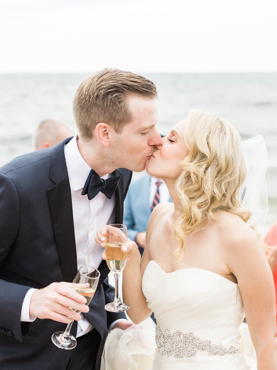 A Sophisticated Michigan Lakeside Wedding via TheELD.com