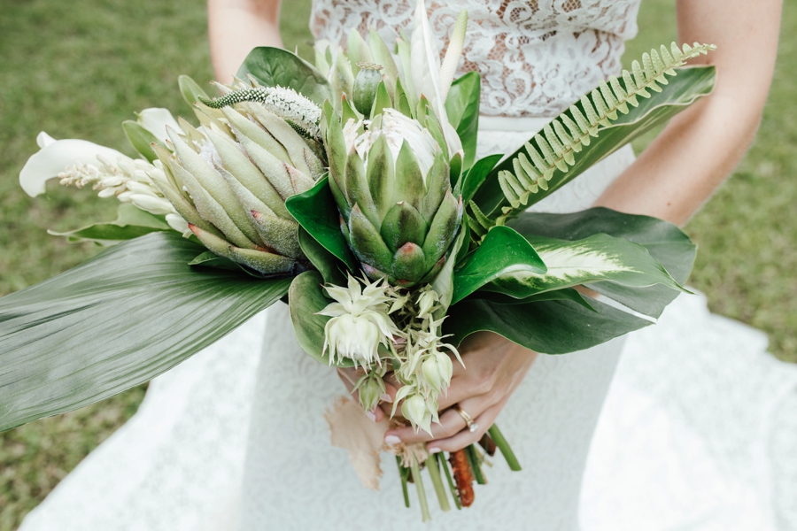 Tropical Bali Inspired Wedding Ideas via TheELD.com