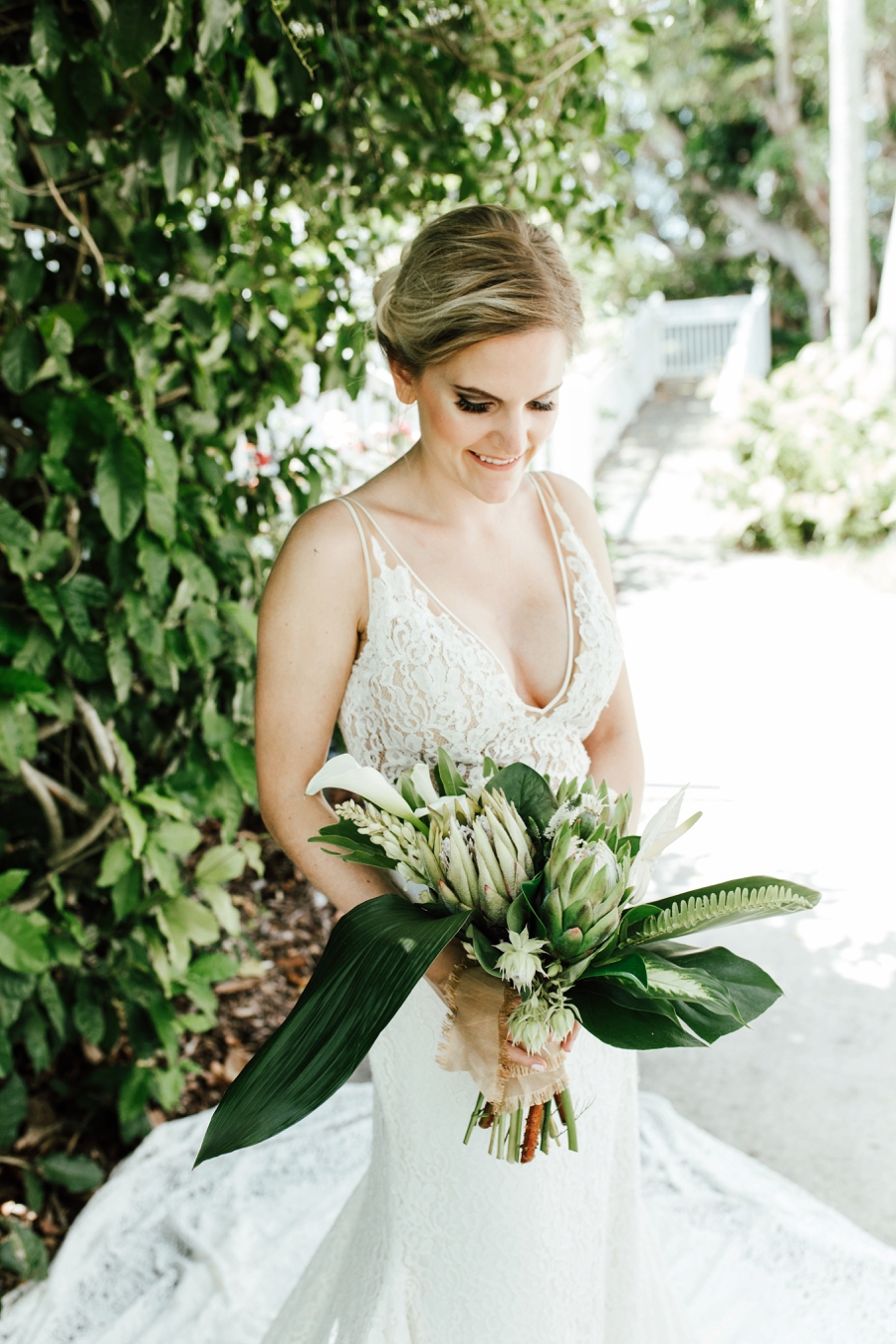 Tropical Bali Inspired Wedding Ideas via TheELD.com