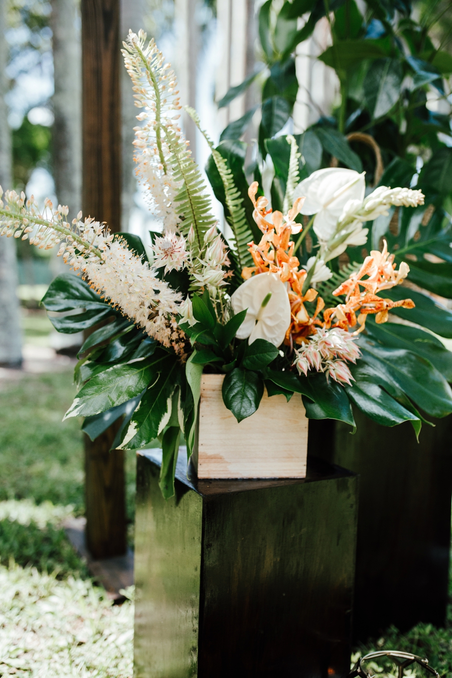 Tropical Bali Inspired Wedding Ideas via TheELD.com