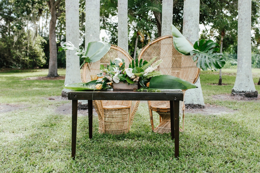 Tropical Bali Inspired Wedding Ideas via TheELD.com