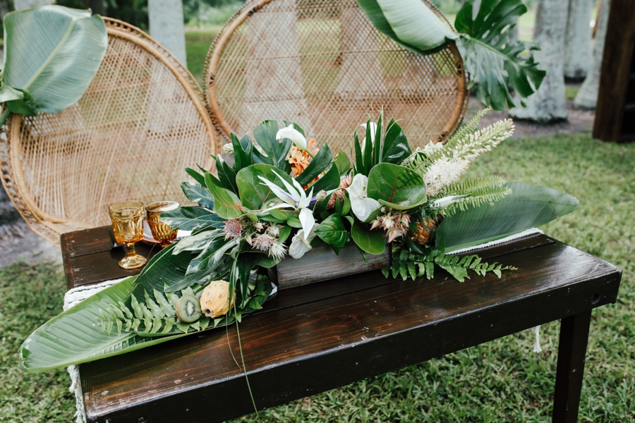 Tropical Bali Inspired Wedding Ideas via TheELD.com