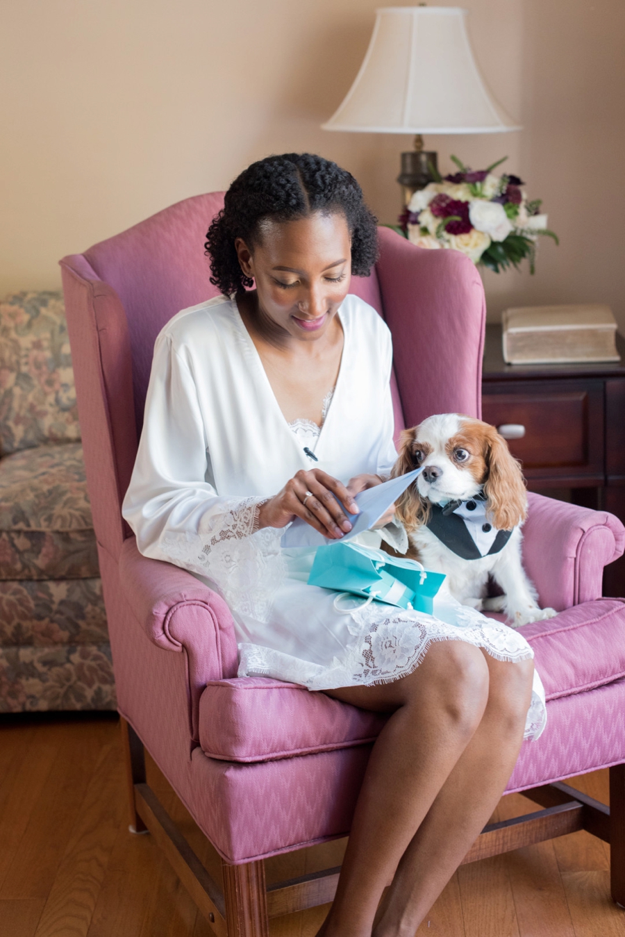 An Elegant Burgundy North Carolina Wedding via TheELD.com
