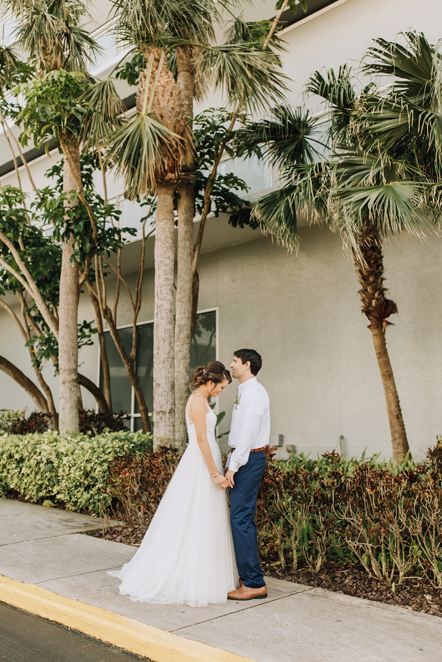 Organic Coastal Inspired Clearwater Beach Wedding via TheELD.com