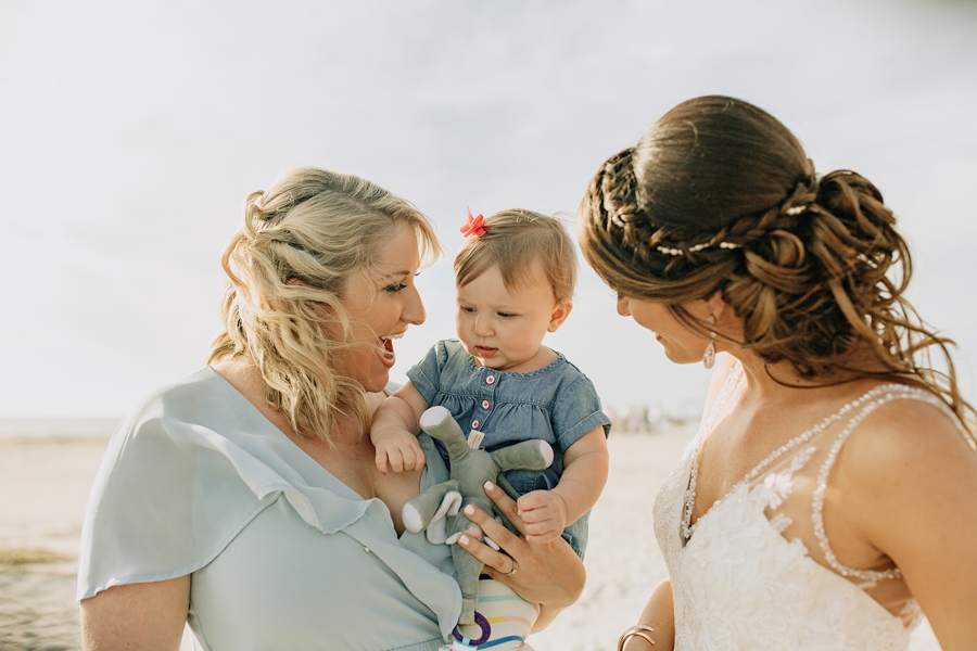 Organic Coastal Inspired Clearwater Beach Wedding via TheELD.com