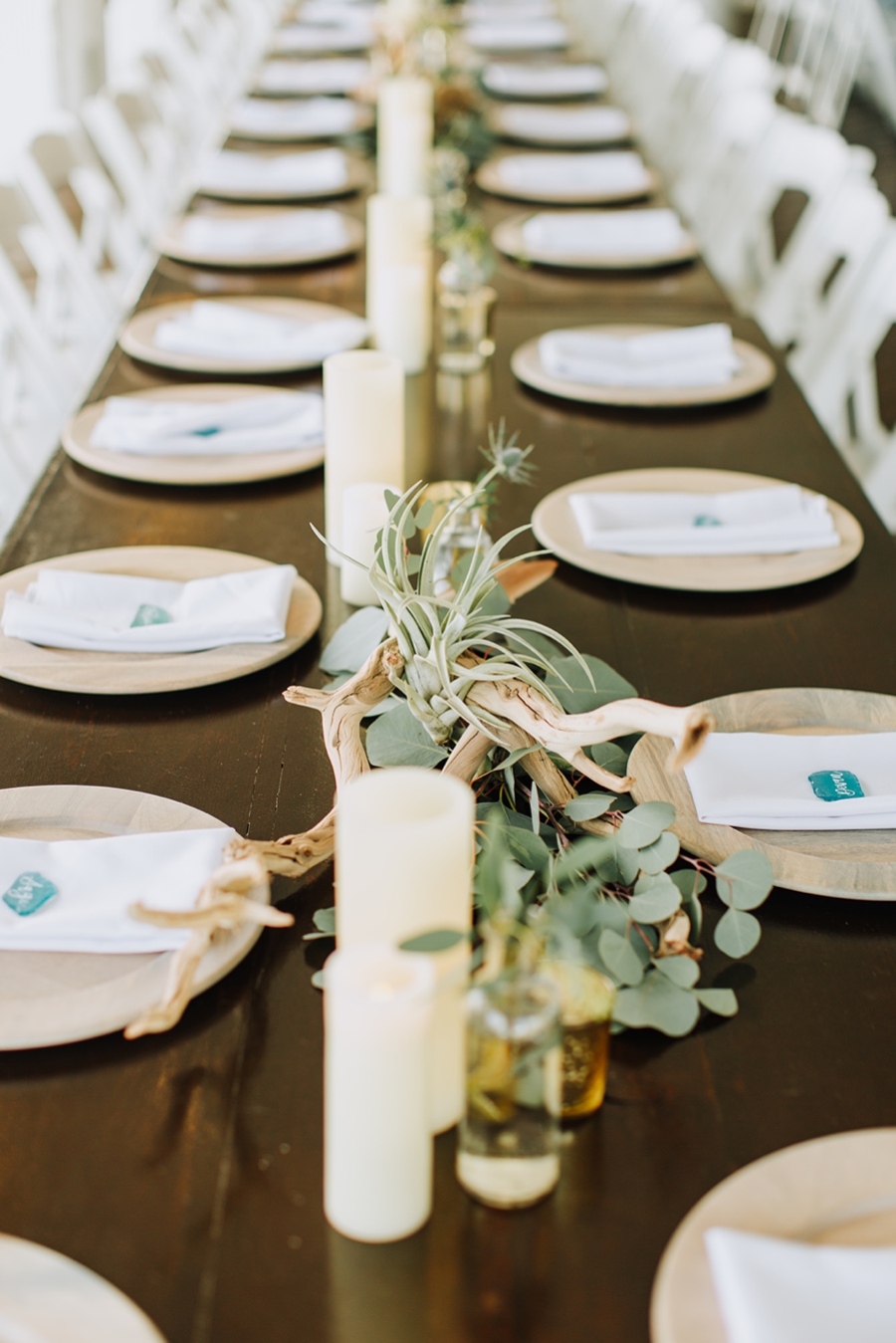 Organic Coastal Inspired Clearwater Beach Wedding via TheELD.com