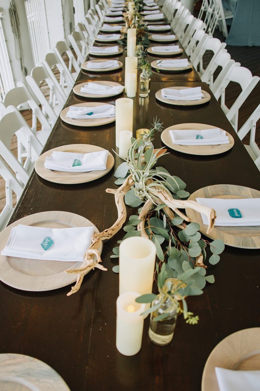 Organic Coastal Inspired Clearwater Beach Wedding via TheELD.com