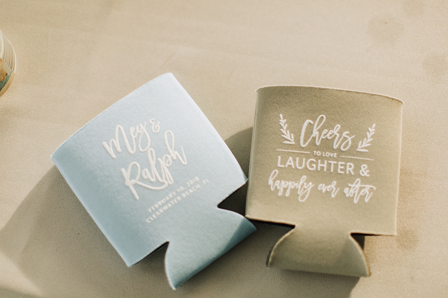 Organic Coastal Inspired Clearwater Beach Wedding via TheELD.com