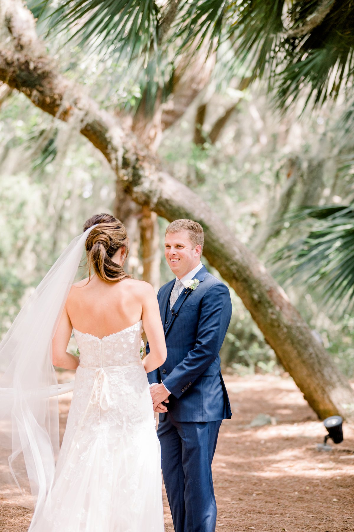 A Chic Coastal Inspired Amelia Island Wedding via TheELD.com