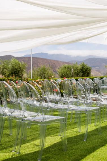 A Glamorous Black Tie California Wedding via TheELD.com