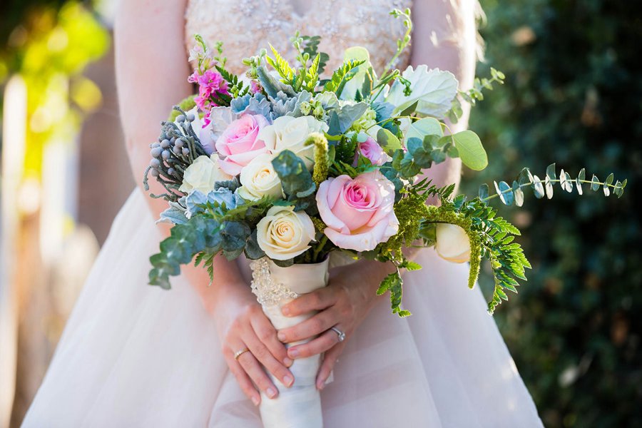 Blush Rustic Vintage Wedding Ideas via TheELD.com