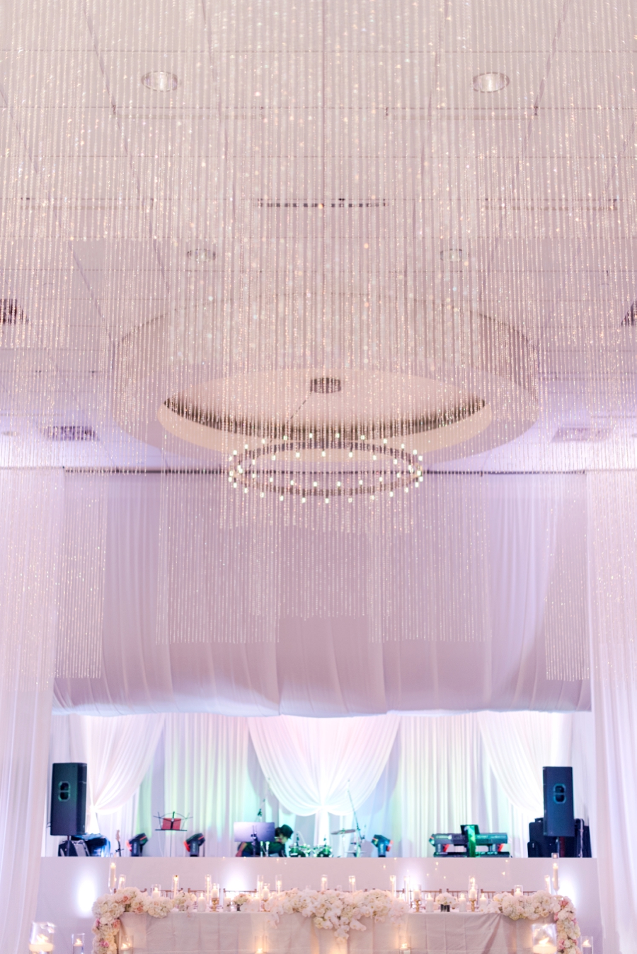Blush & White Luxe Miami Wedding via TheELD.com