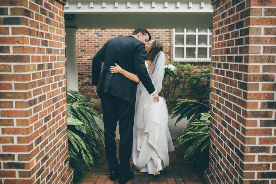 Romantic Blush & White Central Florida Wedding via TheELD.com