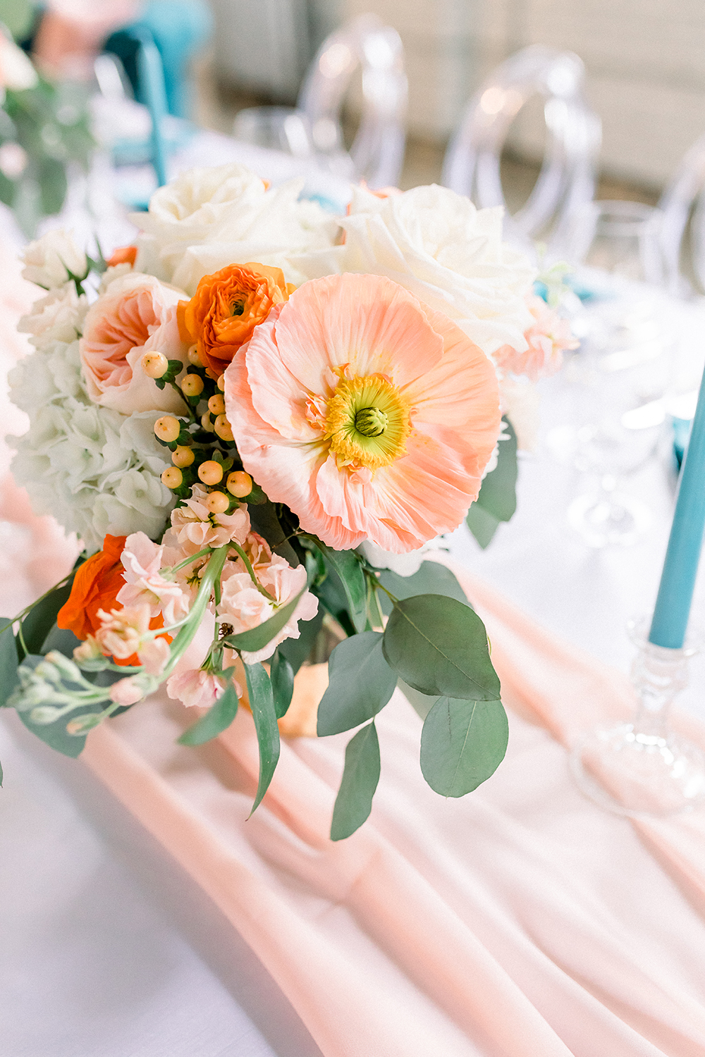 Whimsical Teal and Coral Wedding Ideas | Every Last Detail