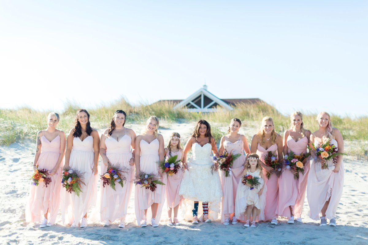 A Colorful Fall New Jersey Wedding via TheELD.com