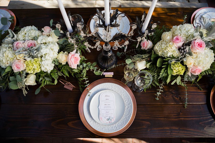 Blush Rustic Vintage Wedding Ideas via TheELD.com