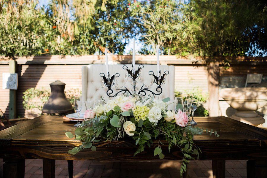 Blush Rustic Vintage Wedding Ideas via TheELD.com