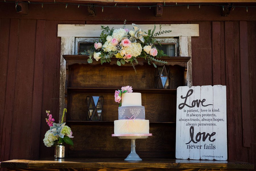 Blush Rustic Vintage Wedding Ideas via TheELD.com