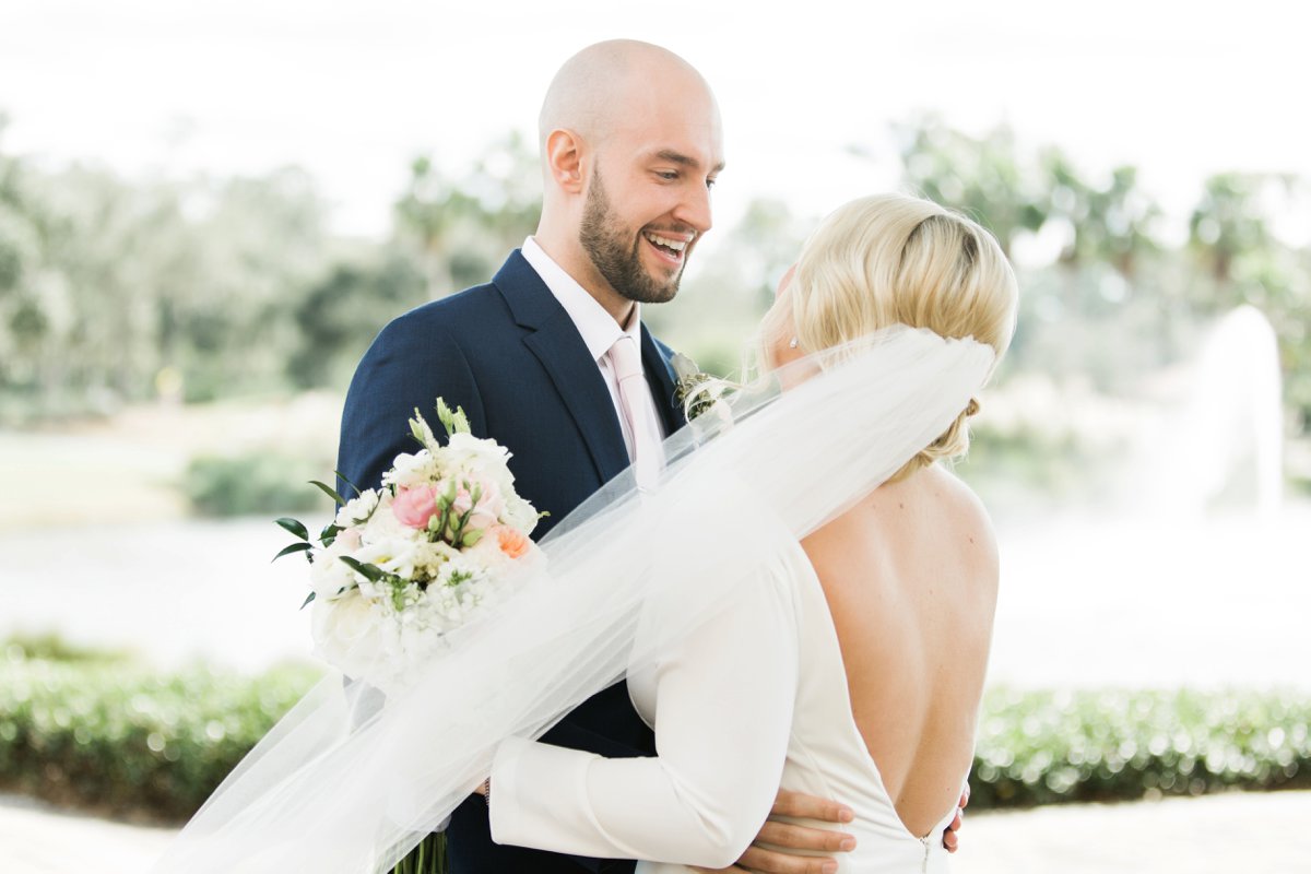 An Elegant Tented Wedding At TPC Sawgrass via TheELD.com