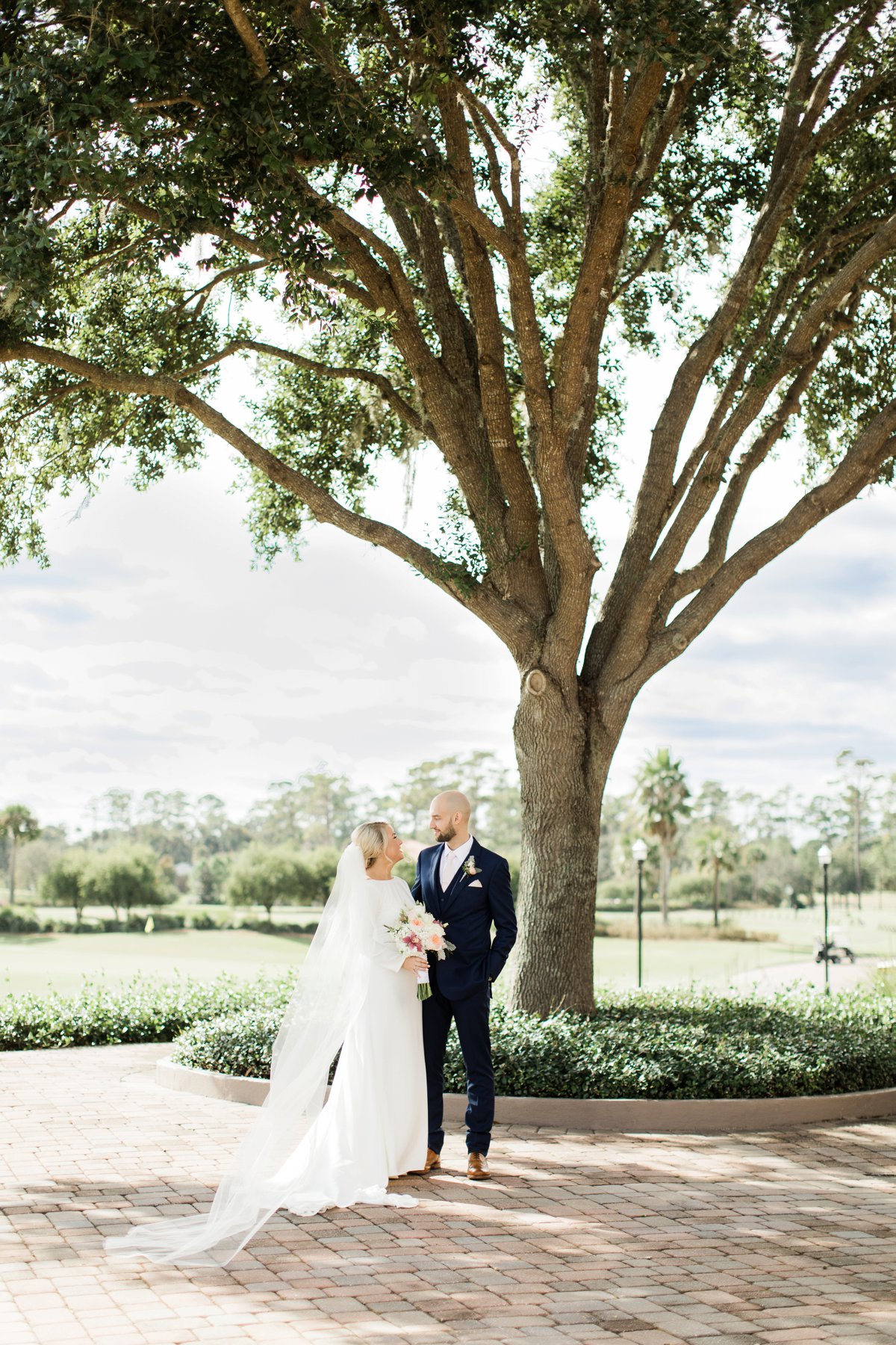 An Elegant Tented Wedding At TPC Sawgrass via TheELD.com