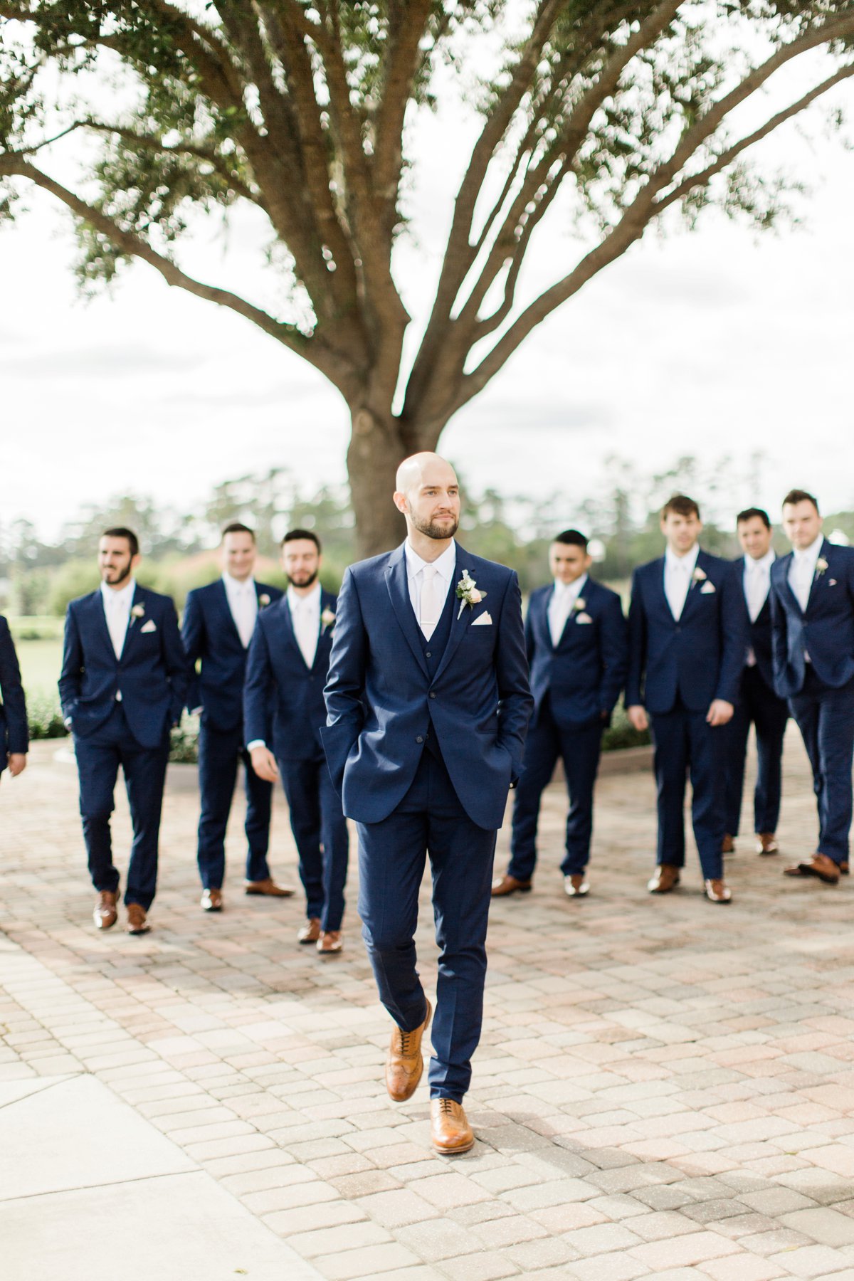 An Elegant Tented Wedding At TPC Sawgrass via TheELD.com