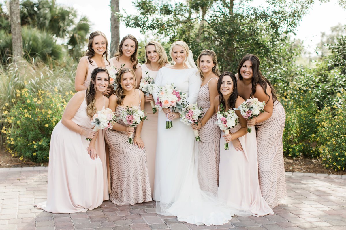 An Elegant Tented Wedding At TPC Sawgrass via TheELD.com