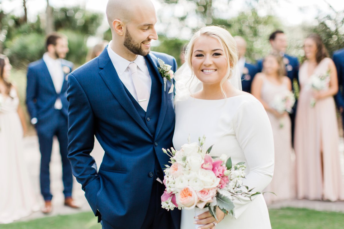 An Elegant Tented Wedding At TPC Sawgrass via TheELD.com