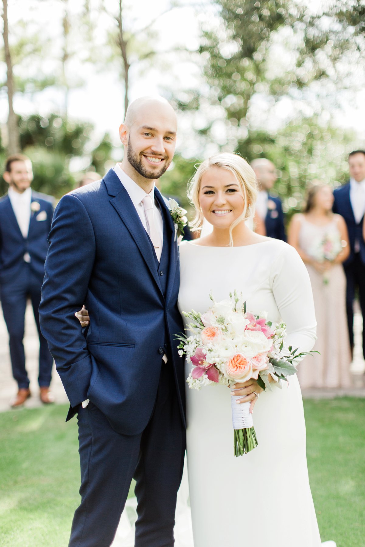 An Elegant Tented Wedding At TPC Sawgrass via TheELD.com