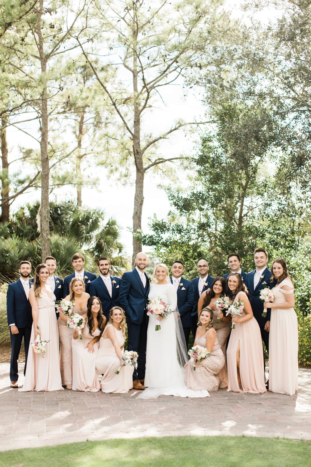 An Elegant Tented Wedding At TPC Sawgrass via TheELD.com