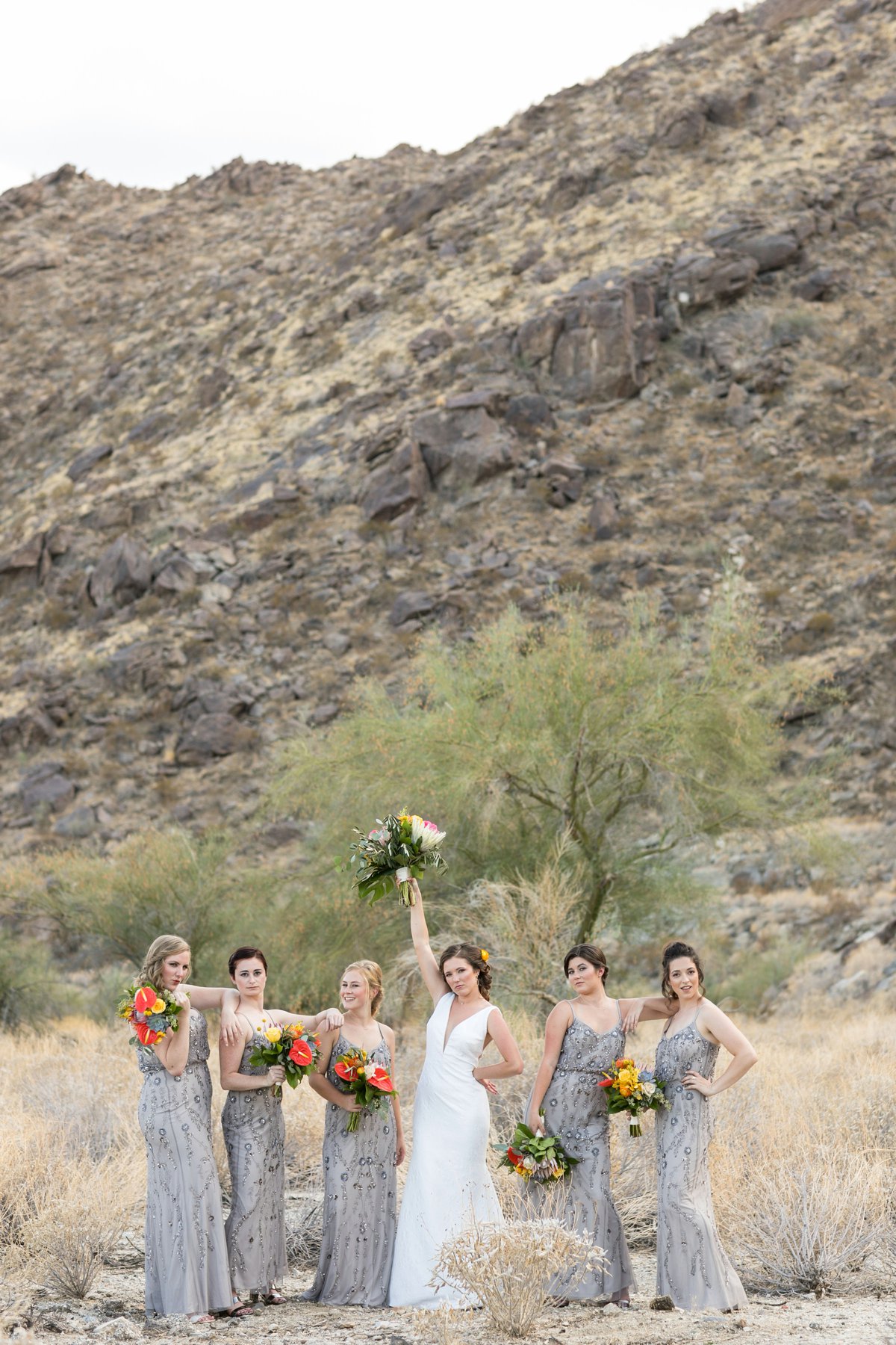 Vibrant Jungle Inspired Palm Springs Wedding via TheELD.com