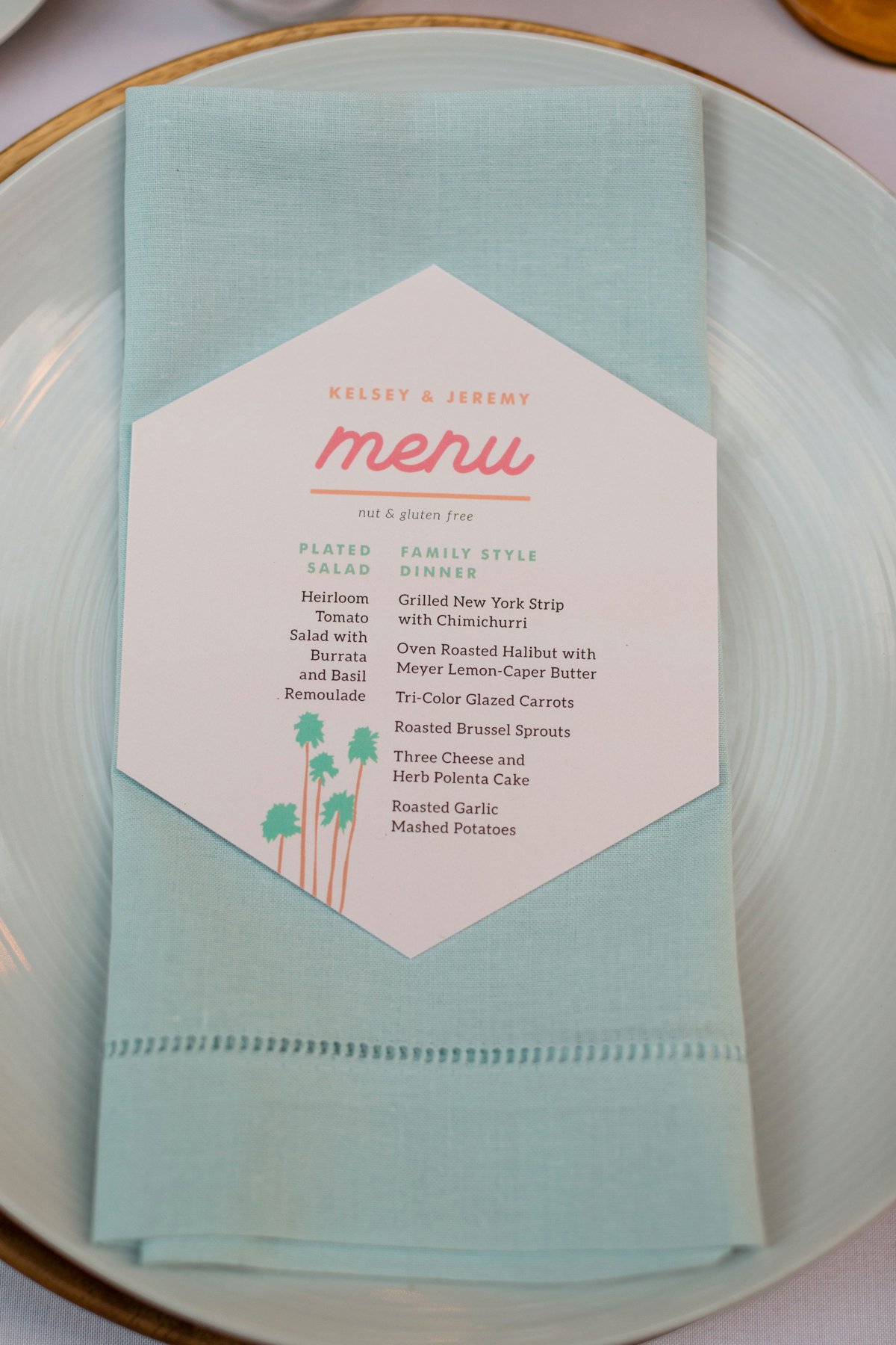 Vibrant Jungle Inspired Palm Springs Wedding via TheELD.com