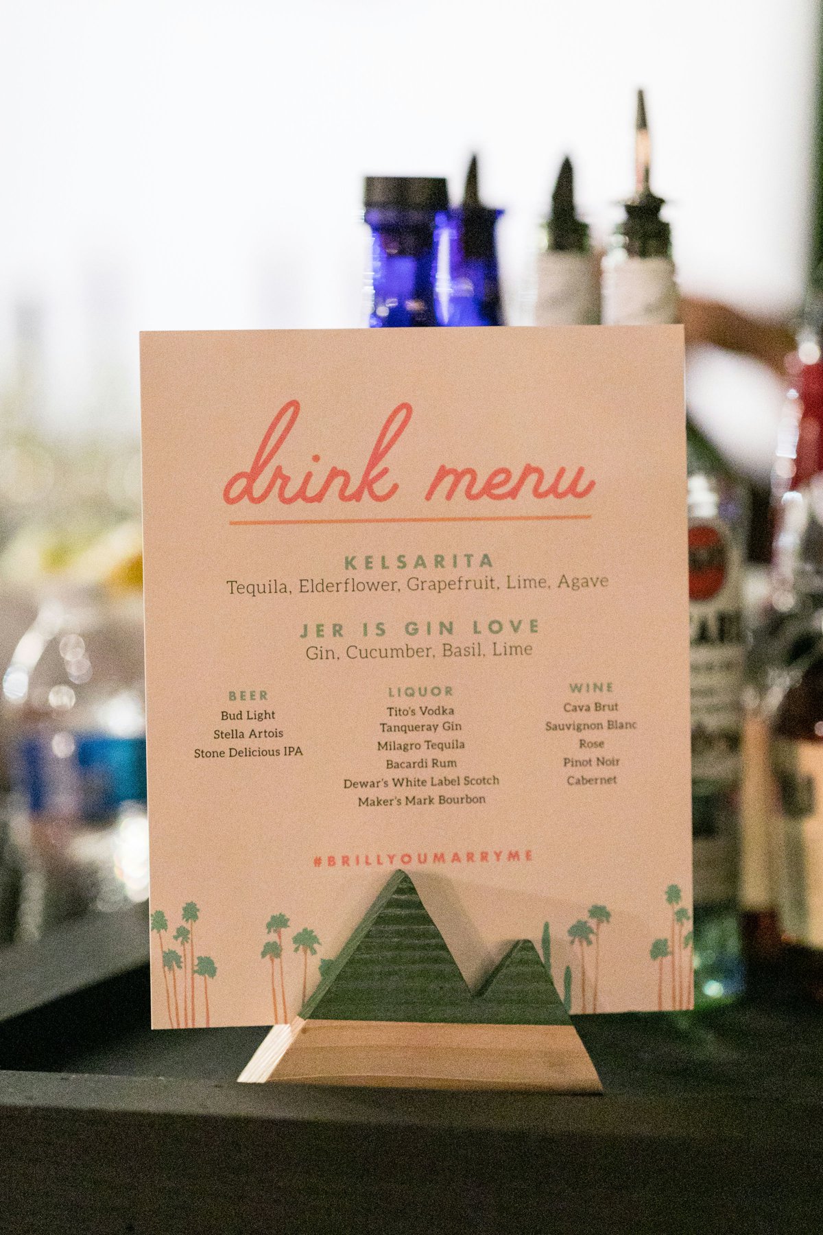 Vibrant Jungle Inspired Palm Springs Wedding via TheELD.com