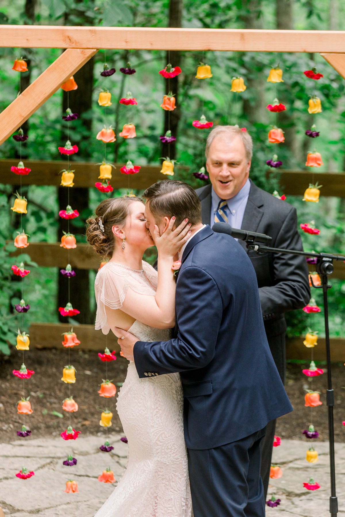 A Rustic & Colorful Ohio Wedding via TheELD.com